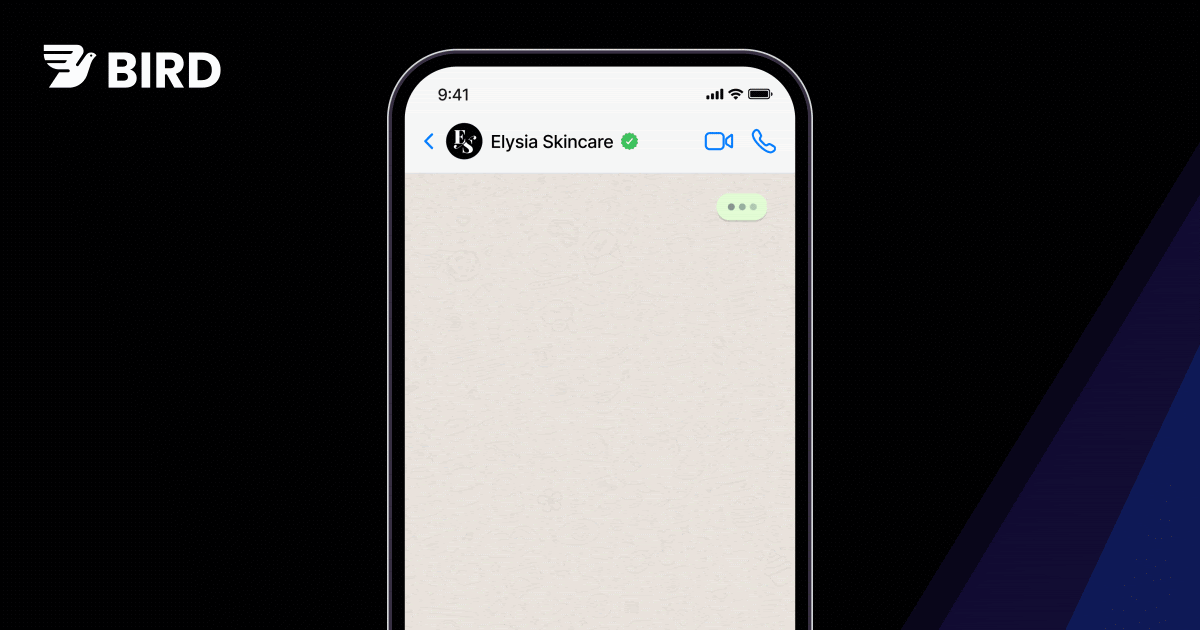 Smartphone displaying a messaging app interface.