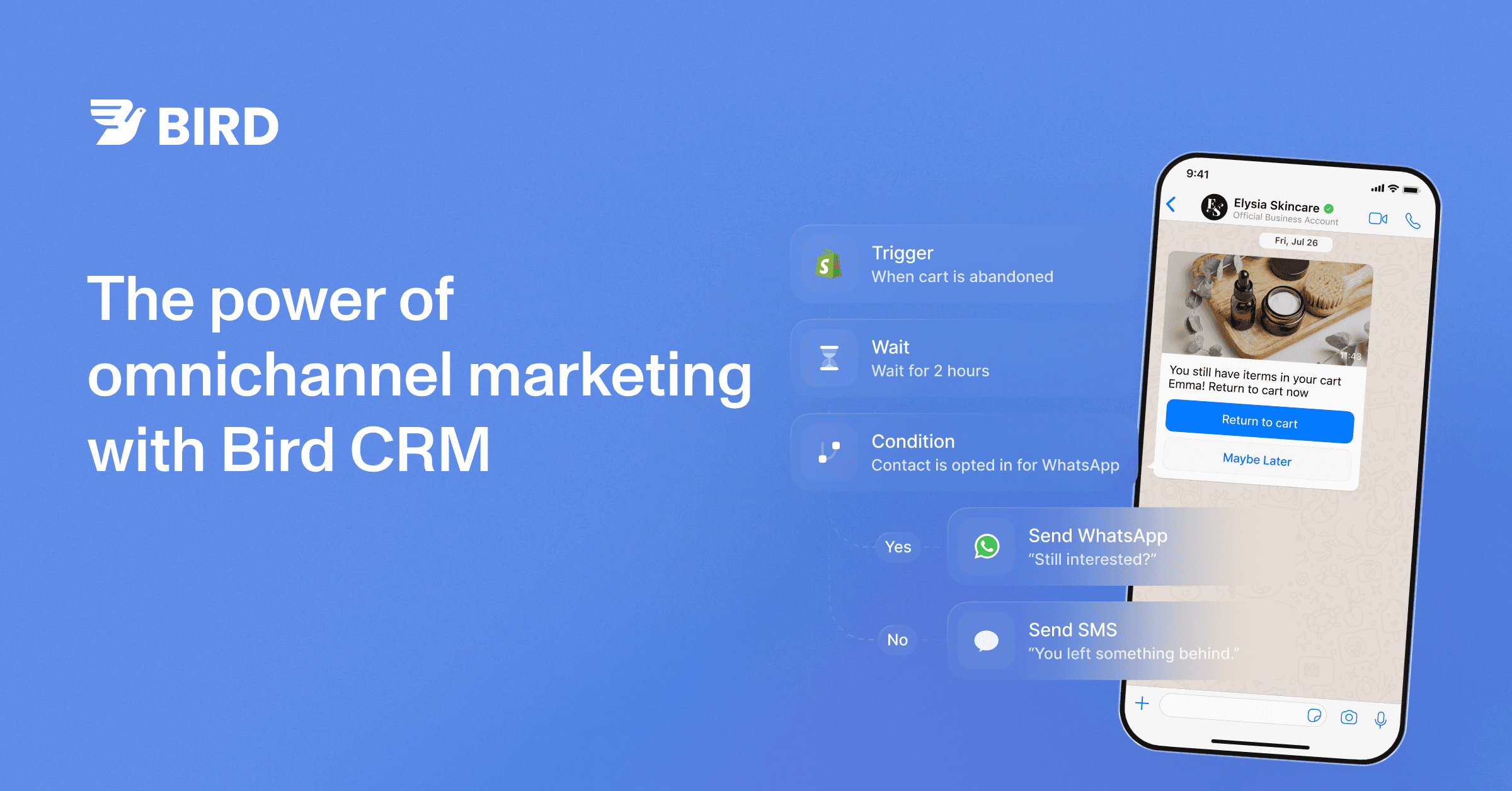 The power of omnichannel marketing with Bird CRM