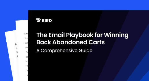 The Email Playbook for Winning Back Abandoned Carts